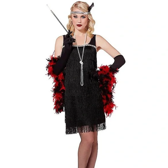 Spirit | Dresses | Flapper Costume Ladies M | Poshmark